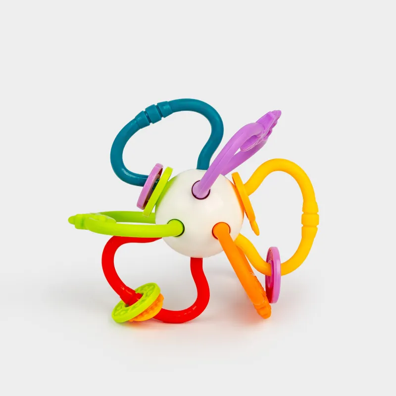 Игрушка-прорезыватель, 11х10 см, силикон/пластик, Kiddy