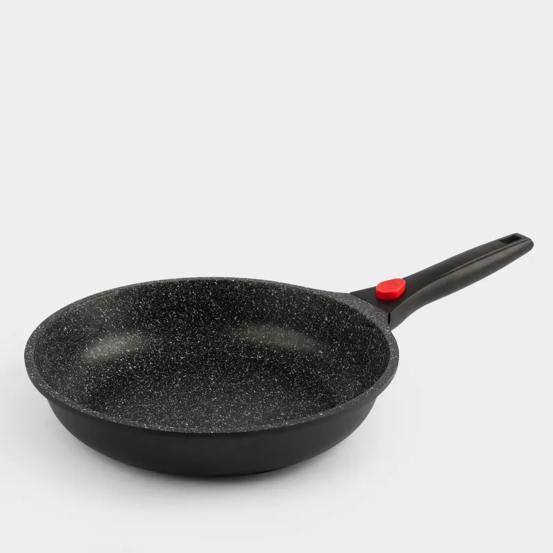 Сковорода, 28 см, съемная ручка, с покрытием, алюминий, Solution Red 2