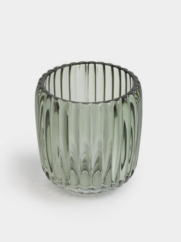 Жуынатын бөлмеге арналған стақан, 9 см, шыны, жасыл, Artemis, image-1
