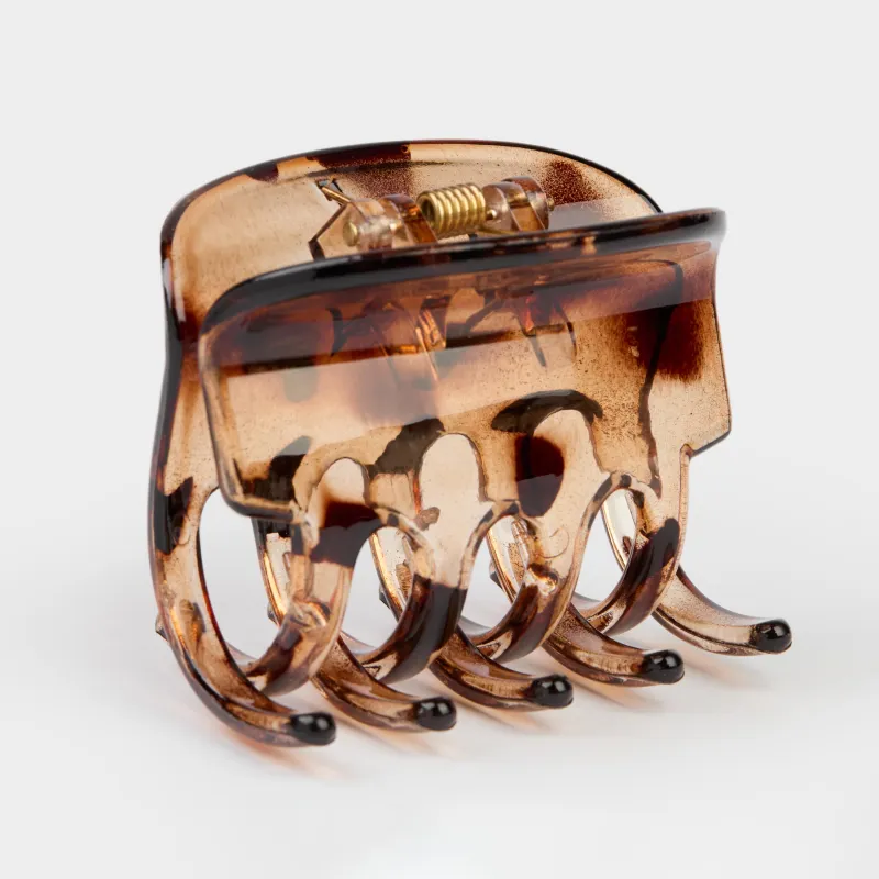 Шаш қыстырғыш, 7 см, пластик, қара, Шашқа арналған краб, Glam