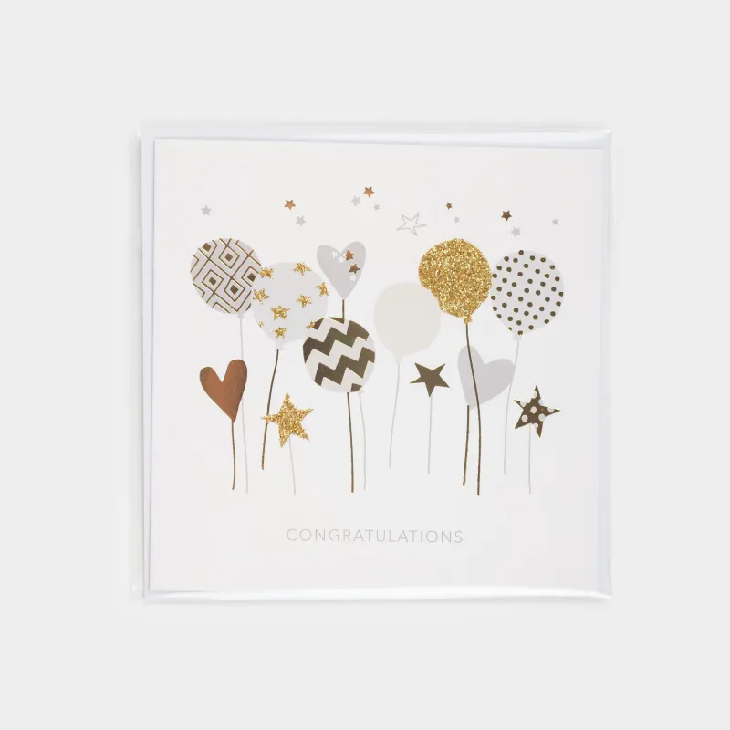 Открытка подарочная, 12х12 см, бумага, С Днем Рождения, Birthday, image-7