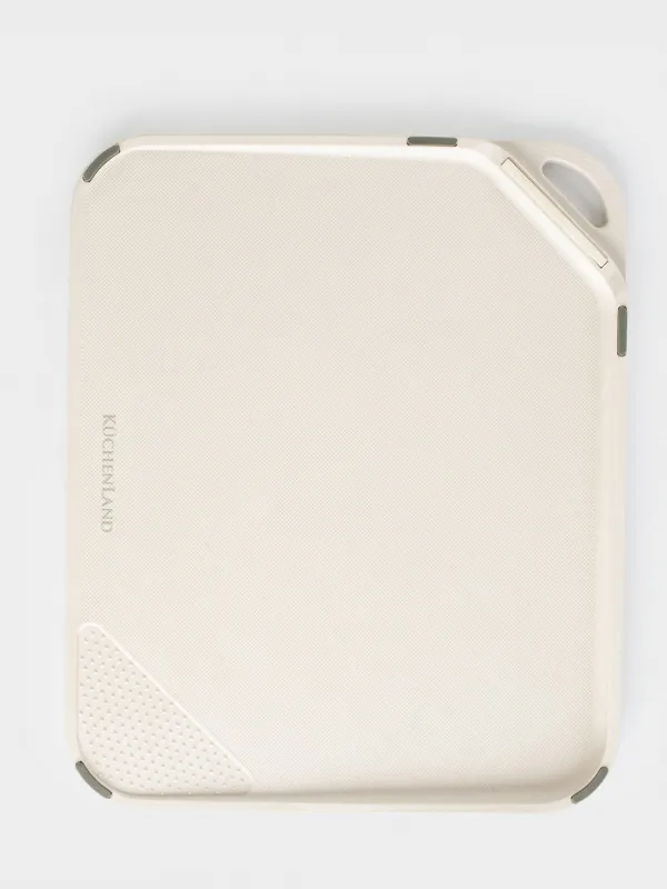 Кесу тақтасы, 23х28 см, сарымсақ, пластик, сарғылт, Soft kitchen, image-0