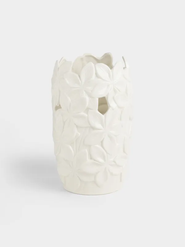 Ваза для цветов, молочная, Bloome, image-0
