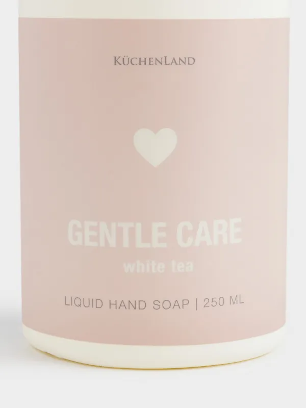 Мыло жидкое для рук, 250 мл, увлажняющее, Белый чай, Gentle care, image-2