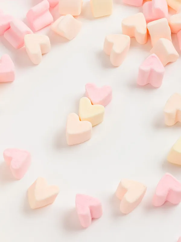 Маршмеллоу, 70 гр, фигурное, Манго/Ананас, Сердечки, Sweet life, image-2