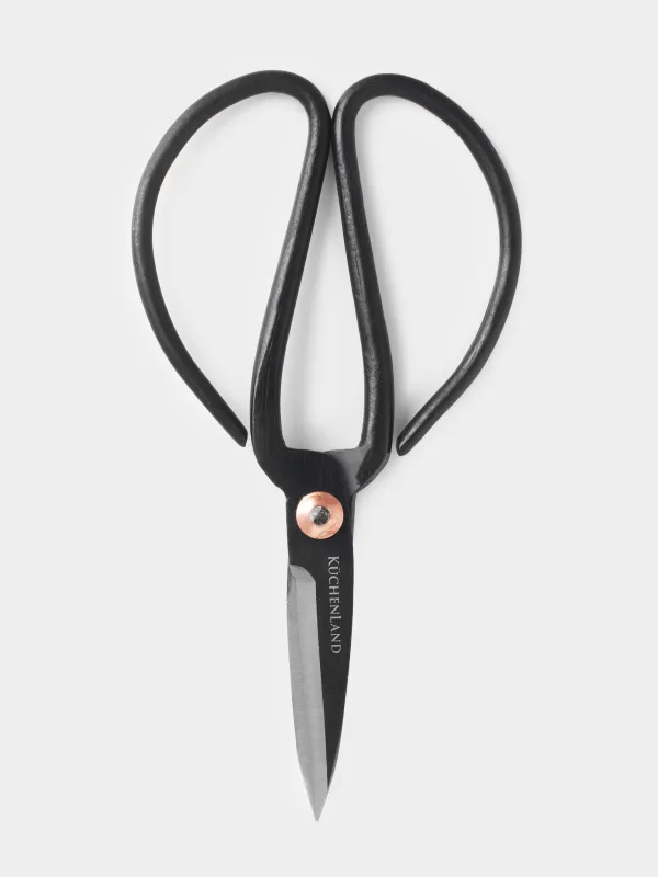 Бақшаға арналған қайшы, 16 см, металл, қара, Gardening, image-0