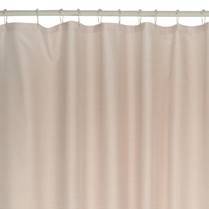 Штора для ванной, 180х180 см, с кольцами, полиэстер/металл, бежевая, Protection, image-3