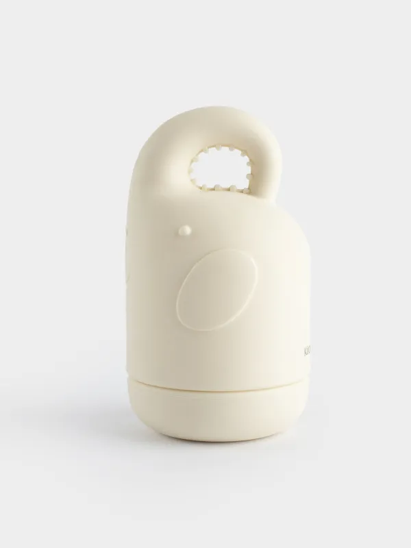 Шомылуға арналған ойыншық, 10х6 см, силикон, сарғылт-қоңыр, Шашыратқыш піл, Kiddy, image-0