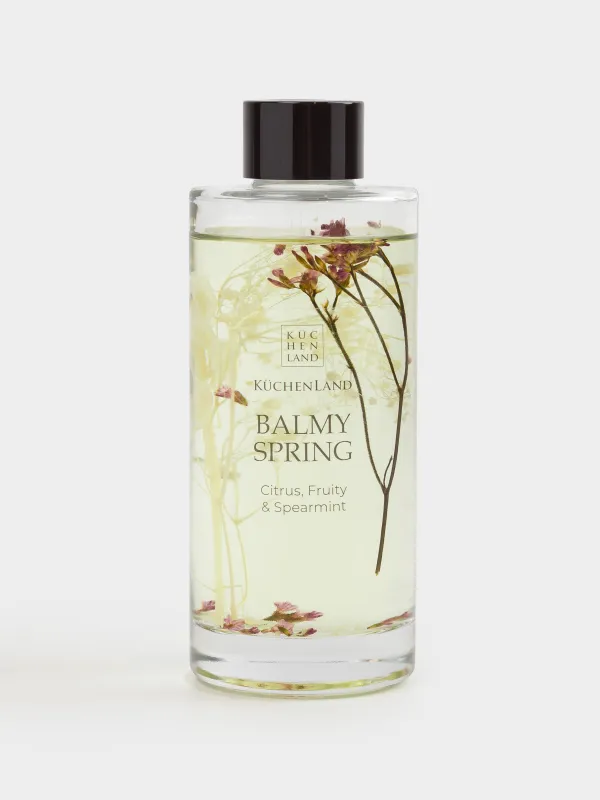 Хош иісті диффузор, 180 мл, кептірілген гүлдермен, Citrus, Fruity & Spearmint, Balmy spring, image-3