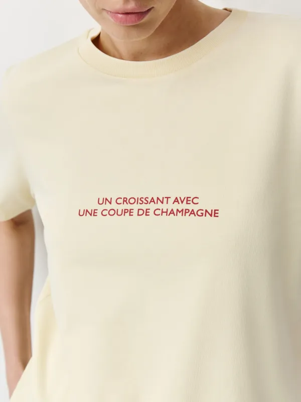 Әйелдер футболкасы, өлшемі XS, мақта, сары, Joannaa, image-2