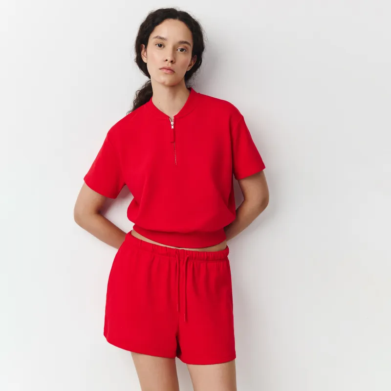 Әйелдер шорттары, өлшемі M, мақта К, қызыл, Alisha