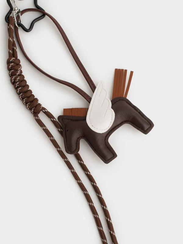 Салпыншақ, 10 см, полиуретан/полиэстер/металл, қоңыр, Пегас, Keychain toy, image-1