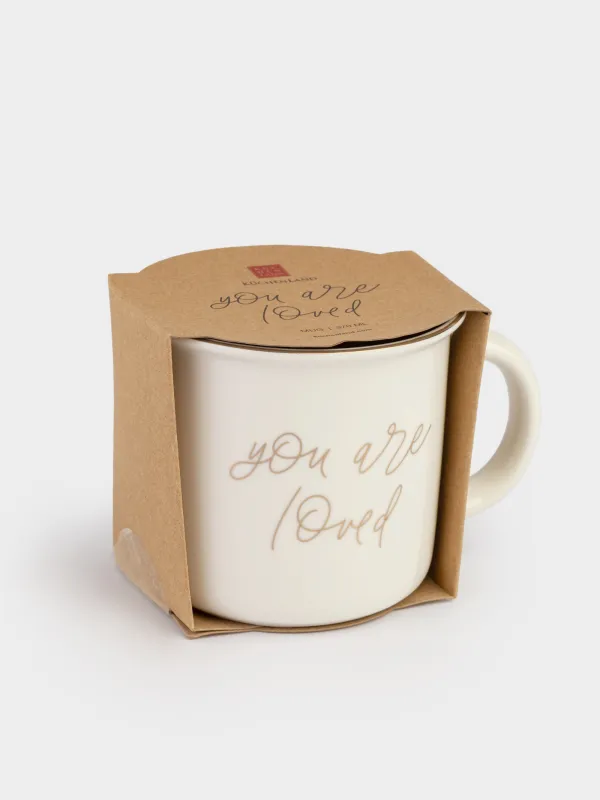 Саптыаяқ, 400 мл, фарфор N, ақ-алтын, Дизайн, Mug title, image-4