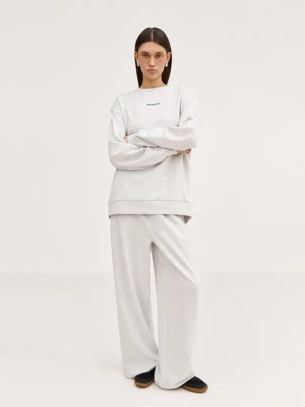 Свитшот женский, светло-серый, Jodie, image-1