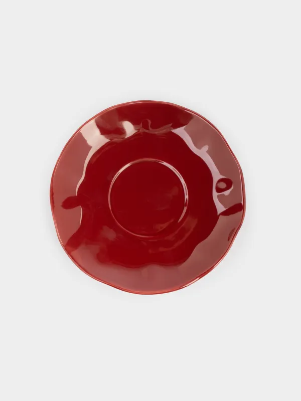 Шай жұбы, 240 мл, 2 адам, 4 зат, керамика, Бантиктері бар шырша/Жылқы, Сhristmas green, image-6