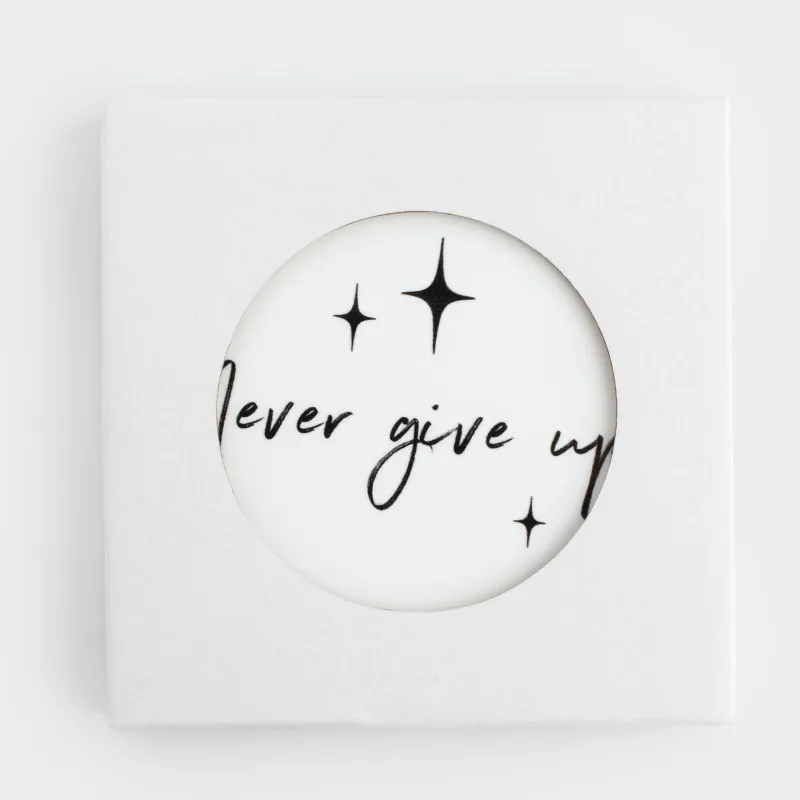 Саптыаяқ тұғыры, 11 см, керамика/тығын, дөңгелек, ақ, Scroll, image-3