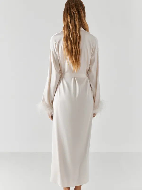 Халат женский, с длинным рукавом, Adria, image-4