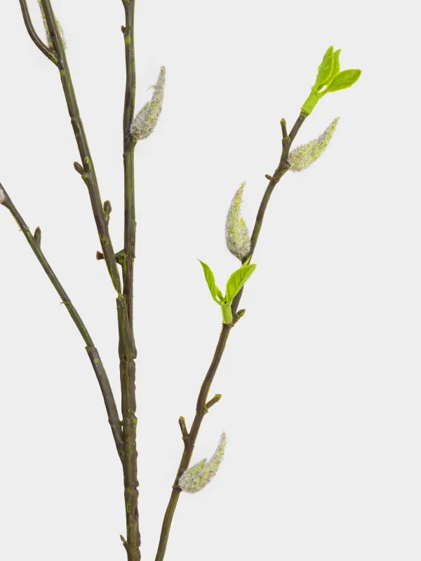 Сәндік бұтақ, 1 м, пластик/металл, Жапырақтар, Leafs decor, image-2