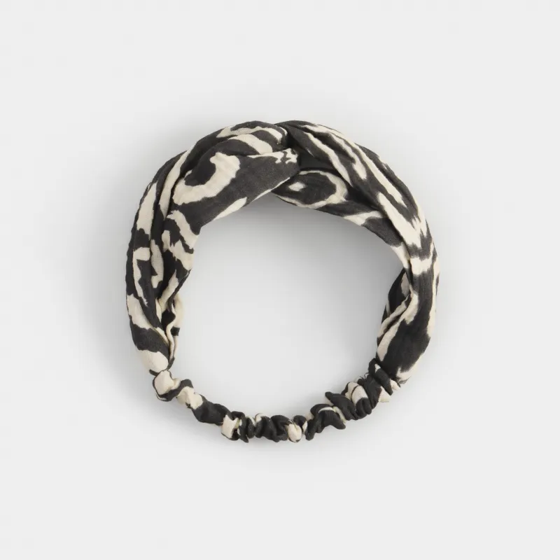 Бас бау, 23 см, полиэстер, түсі, дизайн, Hairstyle