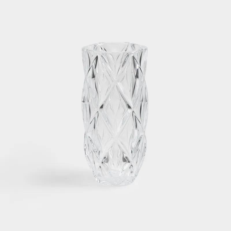 Гүл вазасы, 29 см, шыны Р, Rhomb