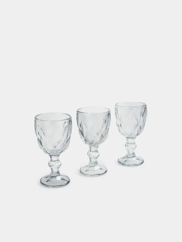 Рюмка, 50 мл, 6 дана, шыны Р, сұр, Rhomb color, image-3