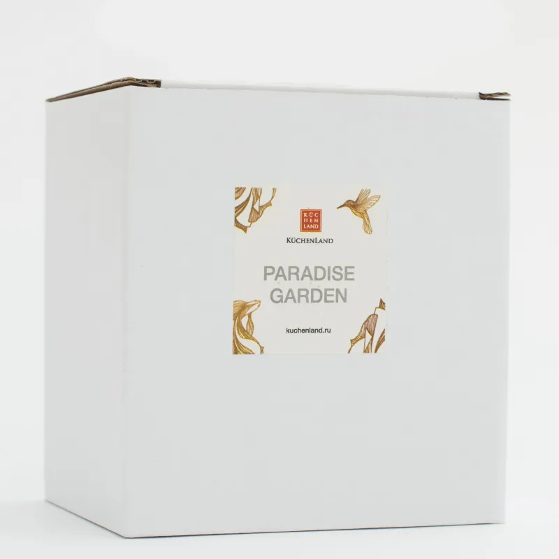 Саптыаяқ, 370 мл, фарфор Р, сүт түстес, Қолдағы құстар, Paradise garden, image-6