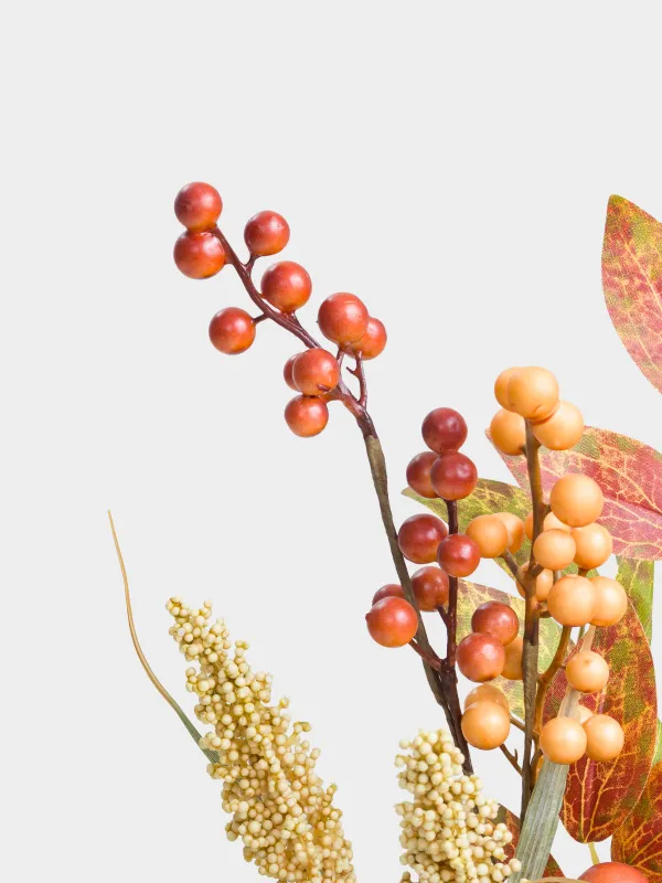 Ветка декоративная, 76 см, пенопласт/полиэстер, Рябина и амарант, Forest symphony decor, image-4