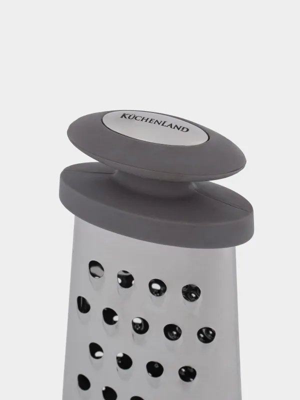 Терка, 15 см, двухгранная, сталь/пластик, серая, Thin , image-3