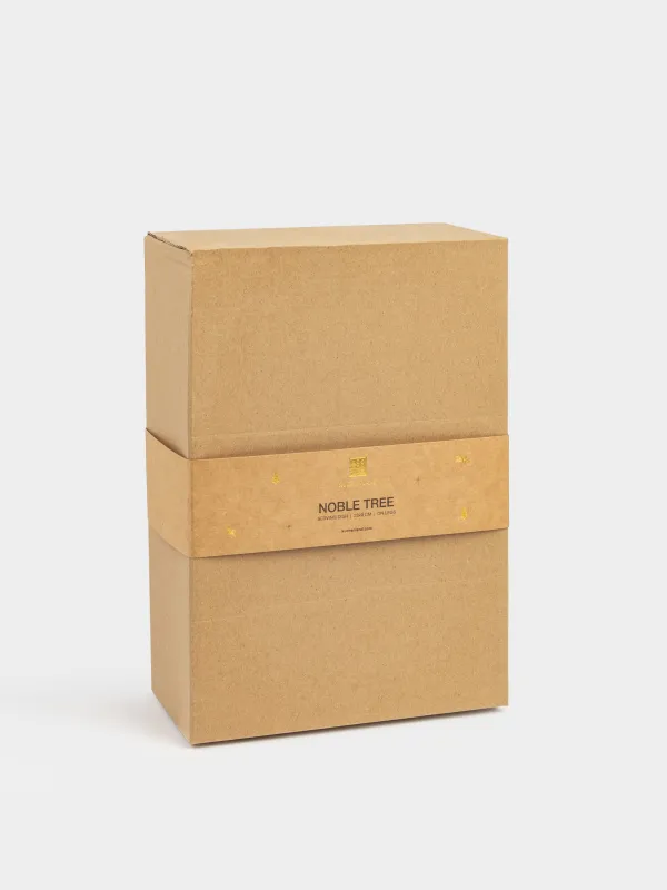 Блюдо сервировочное, 25х18 см, на ножках, Елка, Noble tree, image-6