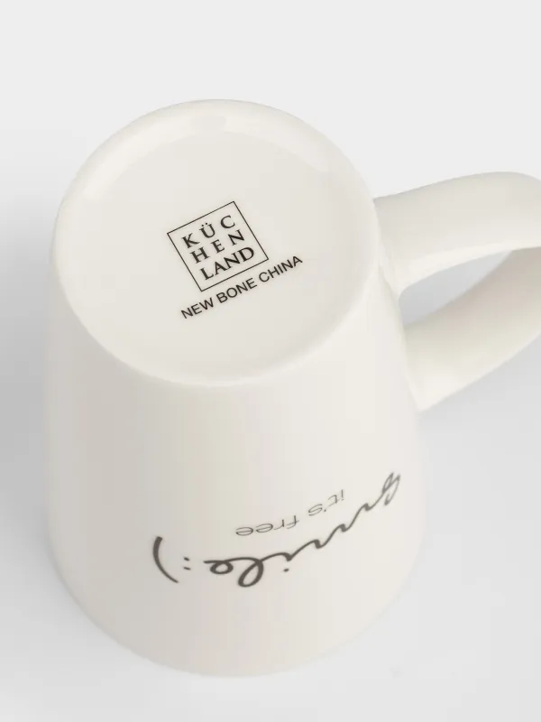 Кружка, 420 мл, Smile, Scroll, image-3