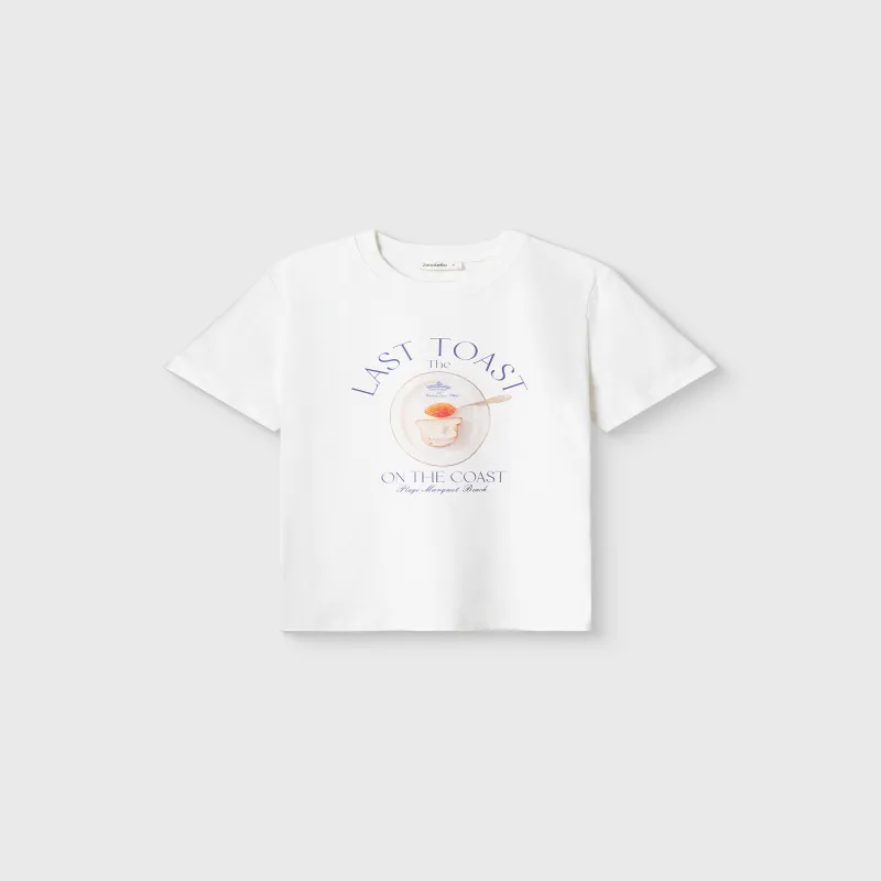 Әйелдер футболкасы, өлшемі S, мақта, сүт түстес, Сэндвич, Elianni, image-5