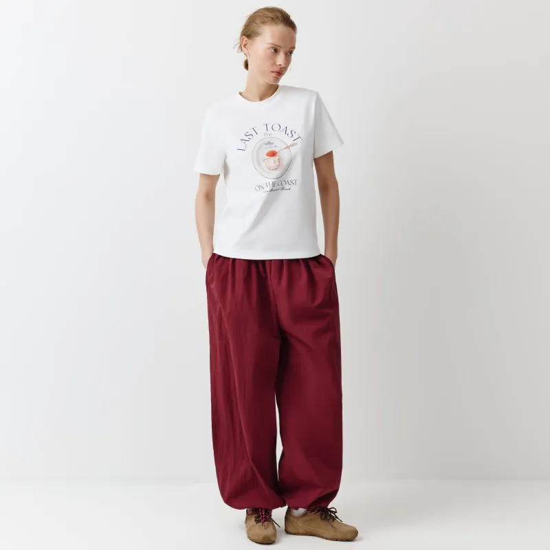 Әйелдер шалбары, өлшемі L, нейлон, қызыл, Bernarda, image-0