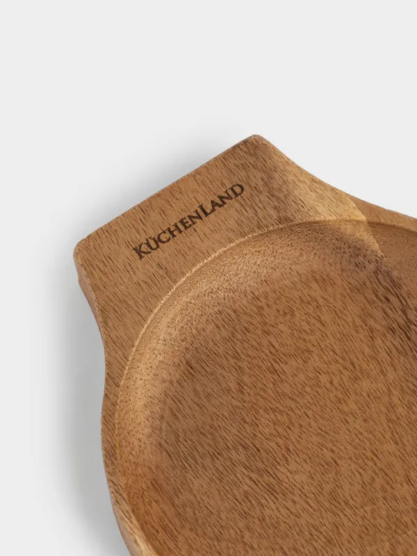 Қасық пен ас үй ыдыстарына арналған тұғыр, 11х12 см, ағаш, Noble tree, image-2