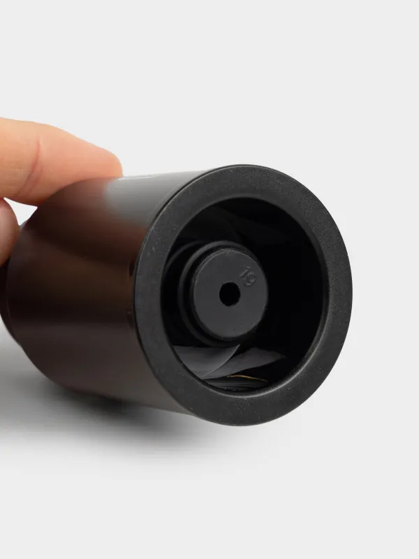 Шарап бөтелкесіне арналған тығын, 7 см, вакуумды, датаны орнату дискісі, пластик, қара, image-1