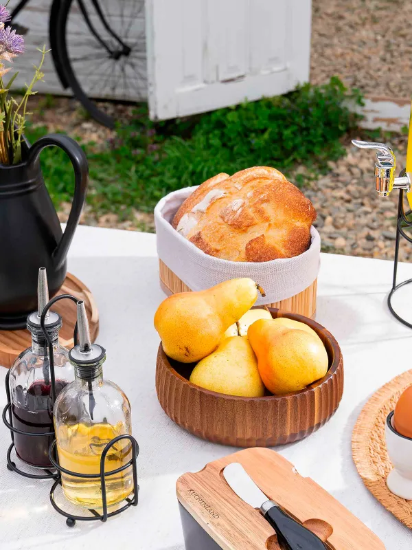 Салатник, 19х6 см, рифленый, Noble tree, image-6