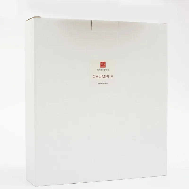 Тіскебасар тәрелкесі, 20 см, фарфор P, алтын жиектері бар, Мыжылған әсер, Crumple gold, image-5