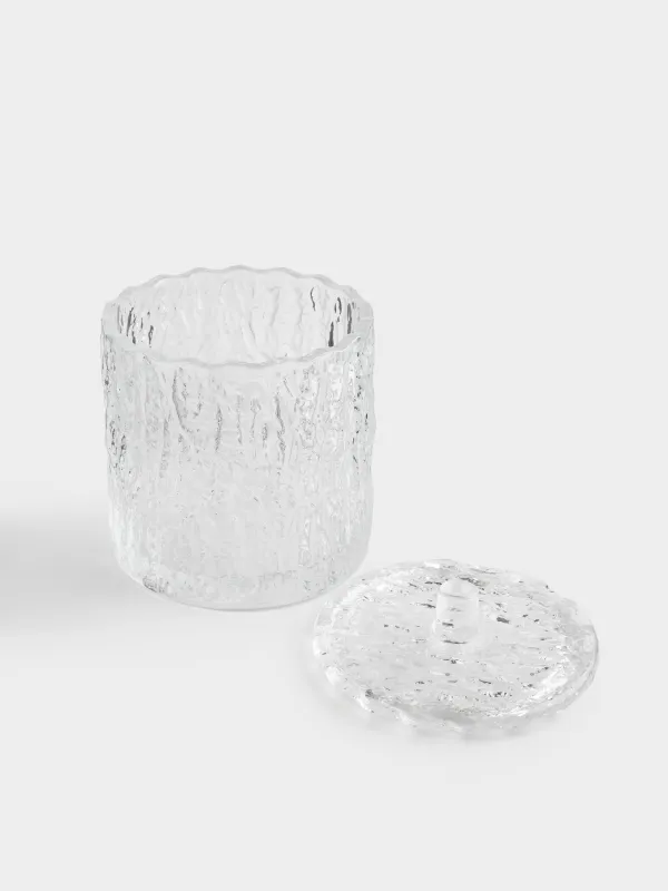 Шкатулка для ванной, 10х12 см, стекло, Hiona, image-1