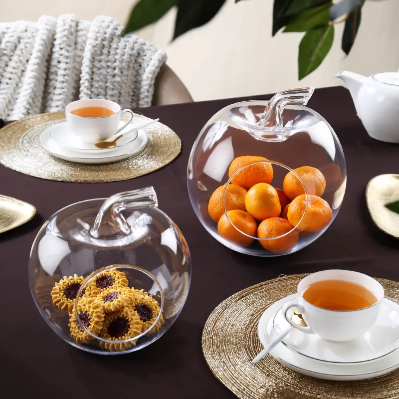 Кәмпит, 21х19 см, шыны, Алма, таза, image-2