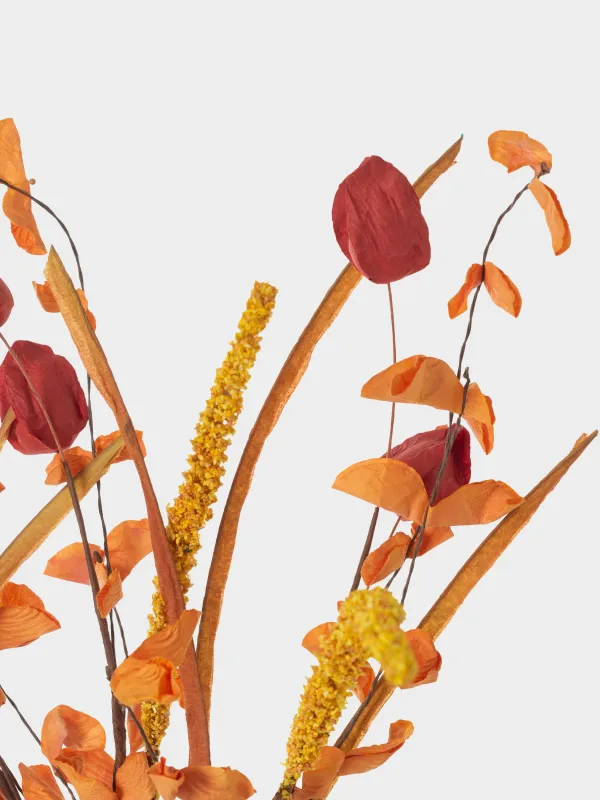 Ветка декоративная, 54 см, пластик/бумага, Оранжевый физалис, Forest symphony decor, image-2