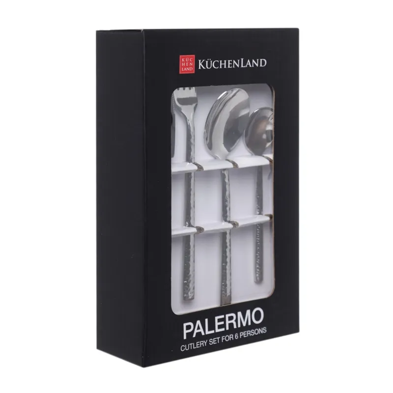 Столовые приборы, 6 перс, 24 пр, сталь, Palermo, image-1
