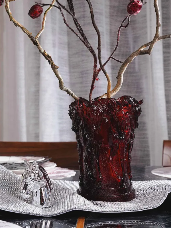 Мүсінше, 8 см, полирезин, күміс, Жылқы, Horse silver, image-5