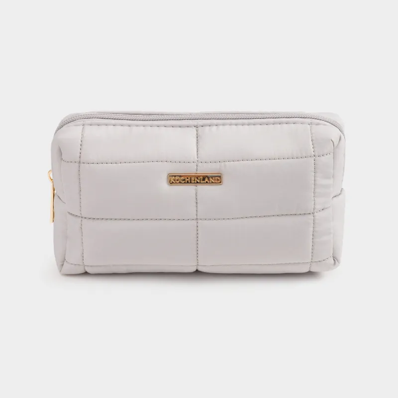 Косметичка, 18х11 см, стеганая, One stitch