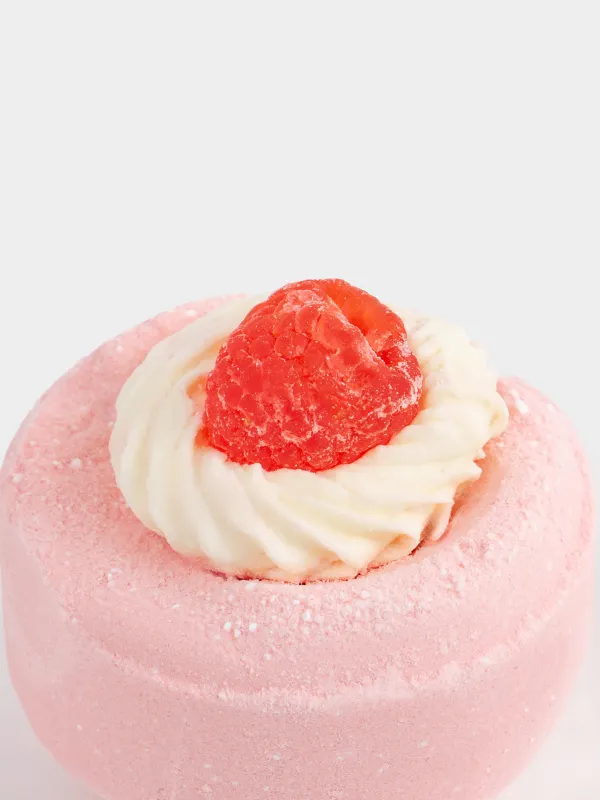 Ваннаға арналған бомба, 150 гр, сабын мүсіні бар, қызғылт, Таңқурай, Body spa, image-1