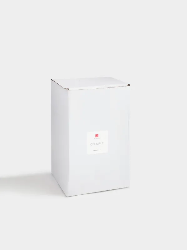 Гүл вазасы, 24 см, керамика, ақ, Crease, Crumple, image-4