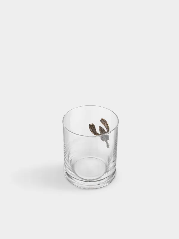 Виски стақаны, 10 см, 340 мл, шыны/металл, алтын түстес, Шаян, Zodiac, image-3