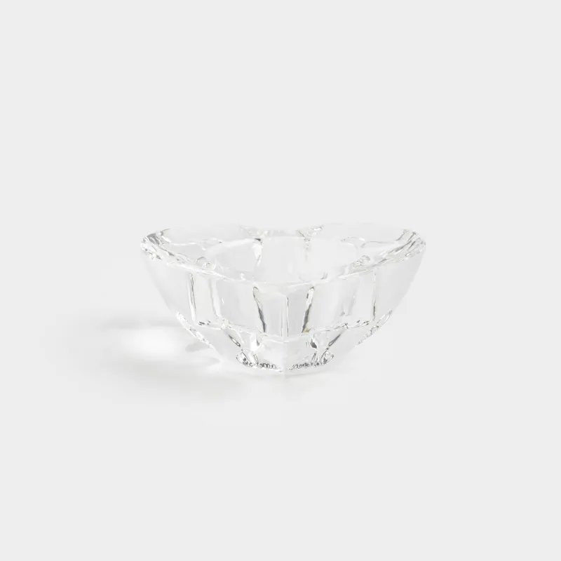 Подсвечник, 8х3 см, для чайной свечи, кристальное стекло, Сердце, Heart