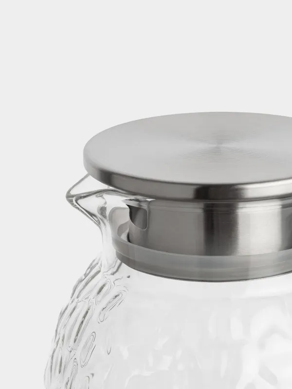 Набор для напитков, 4 перс, 5 пр, стекло Б/сталь, Litchi, image-3