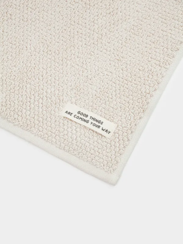 Полотенце, 70х140 см, хлопок, бежевое, Felpado cotton, image-4