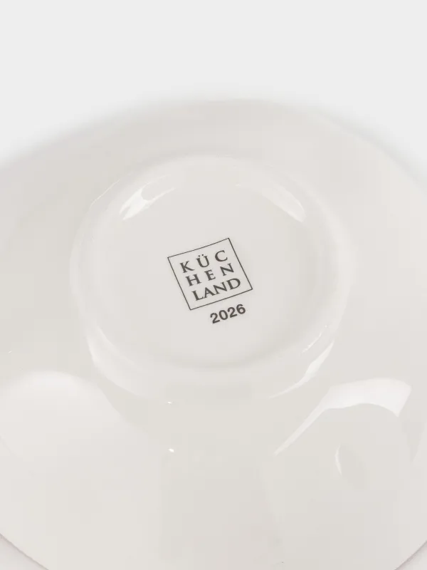 Салат ыдысы, 15х5 см, 370 мл, керамика, Жылқы, Сhristmas tree, image-4