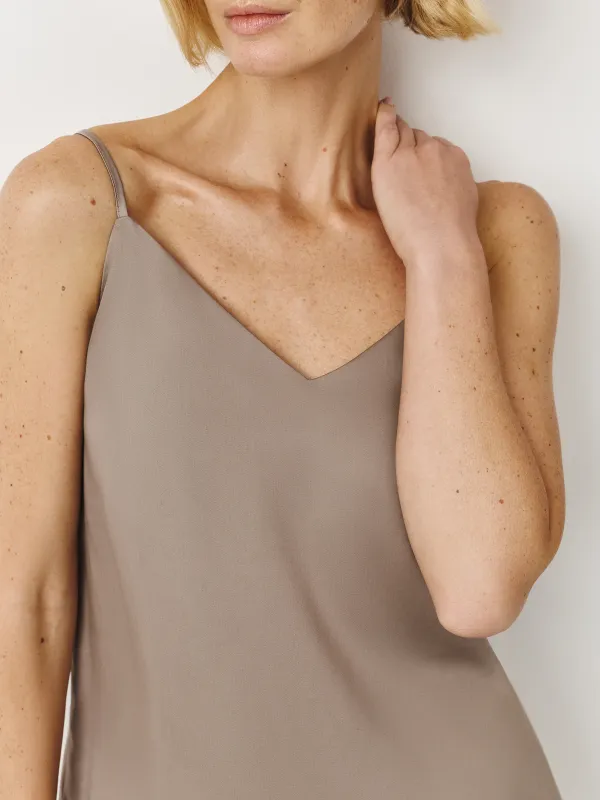 Әйелдер костюмі, үйге арналған, өлшемі L, шорттары бар, тенсель, сұр, Ramona, image-2